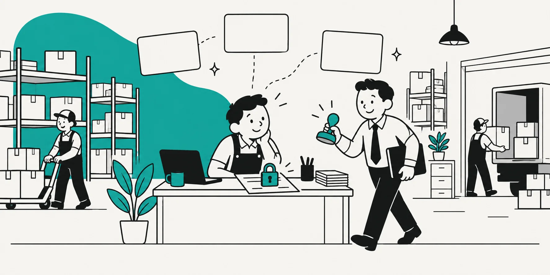 Tác nhân, hành động và điều kiện trong một dòng yêu cầu